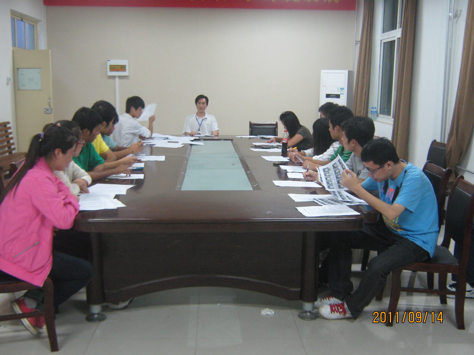 机电学院教学工作员工座谈会